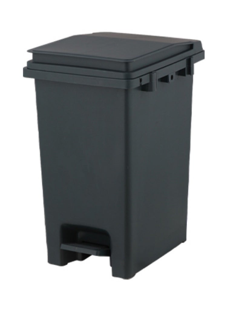Marcolo 15L Pedal Dustbin – Compact & Durable Polypropylene Trash Bin with Foot Pedal and Secure Lid – Ideal for Home, Kitchen, Office Use (Grey)  - Image 2