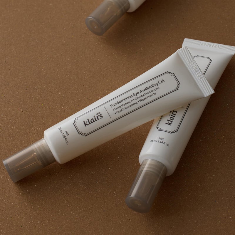 DearKlairs Fundamental Eye Awakening Gel, Vegan, Improves Dark Circles with De-Puffing, Anti-Oxidizing for Bags, Puffy, Korean Skincare 1.18 Fl Oz - Image 2