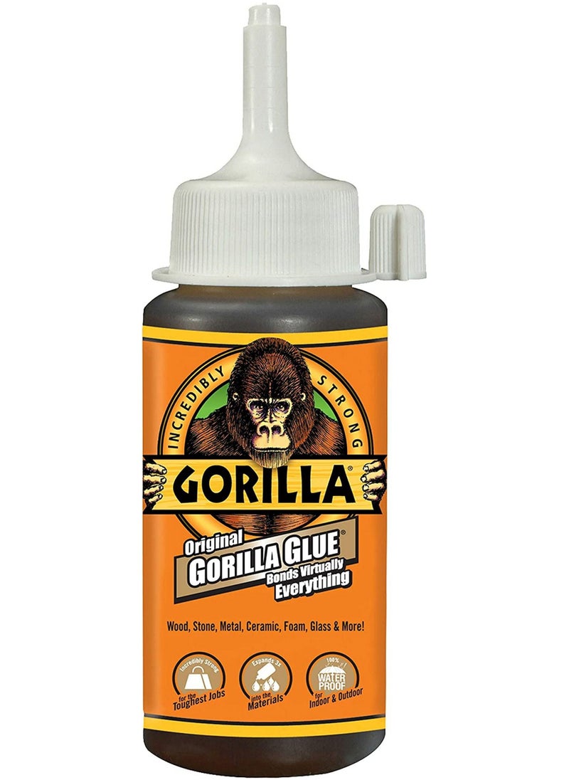 Gorilla Original Gorilla Glue Waterproof Polyurethane Glue 236 ML  - Image 1