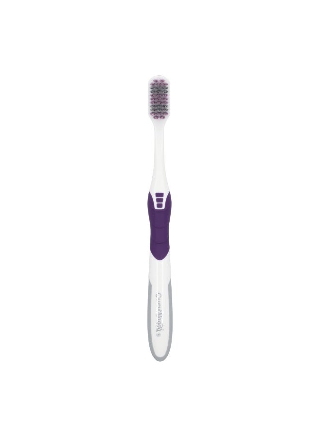 GuruNanda, Whitening Flossing Spiral Bristles Toothbrush, Soft, 1 Toothbrush - Image 3