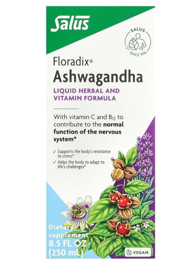 Floradix Ashwagandha 8.5 fl oz (250 ml)