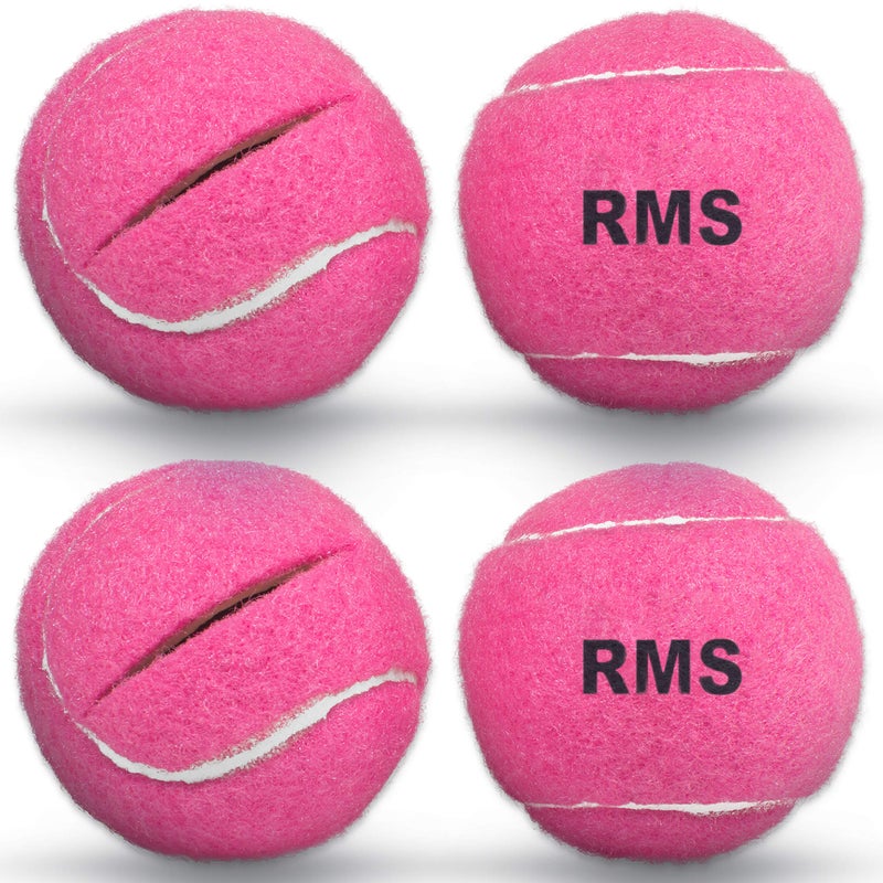 RMS Walker Glide Balls A Set of 4 Balls with Precut Opening for Easy Installation Fit Most Walkers Pink