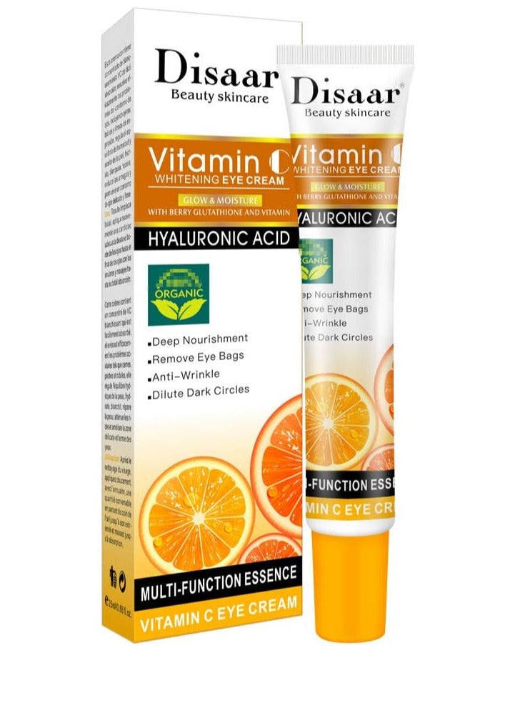 DISAAR BEAUTY Eye White Cream Anti Wrinkle 25ml - Image 1