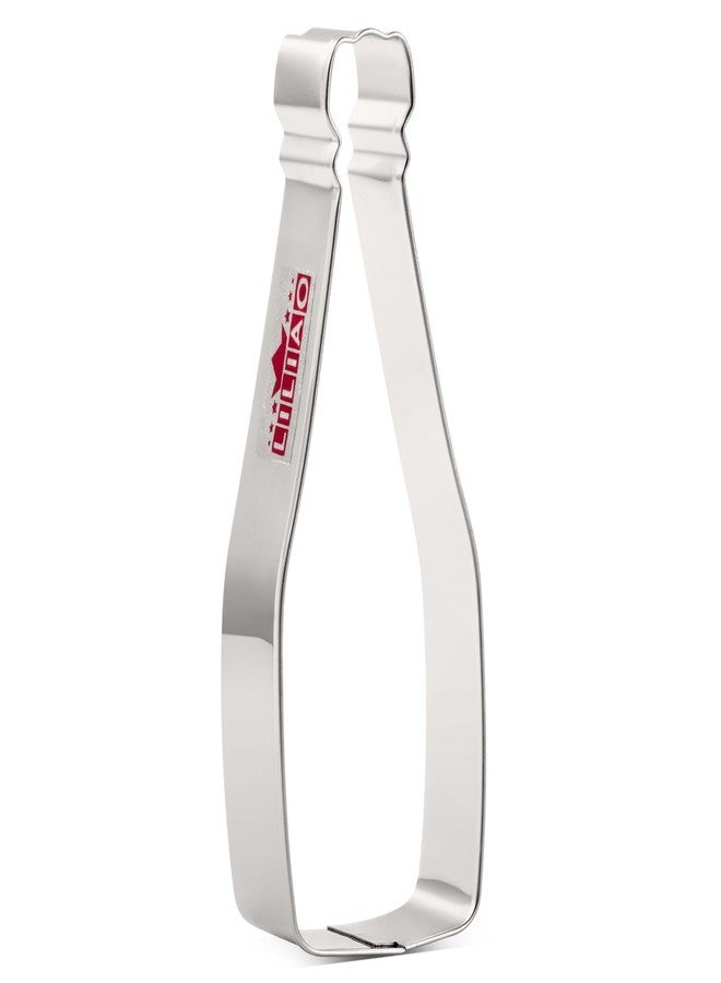 LILIAO Champagne Cookie Cutter Wedding Fondant Biscuit Cutter - 1.7 x 5 inches - Stainless Steel - Image 5
