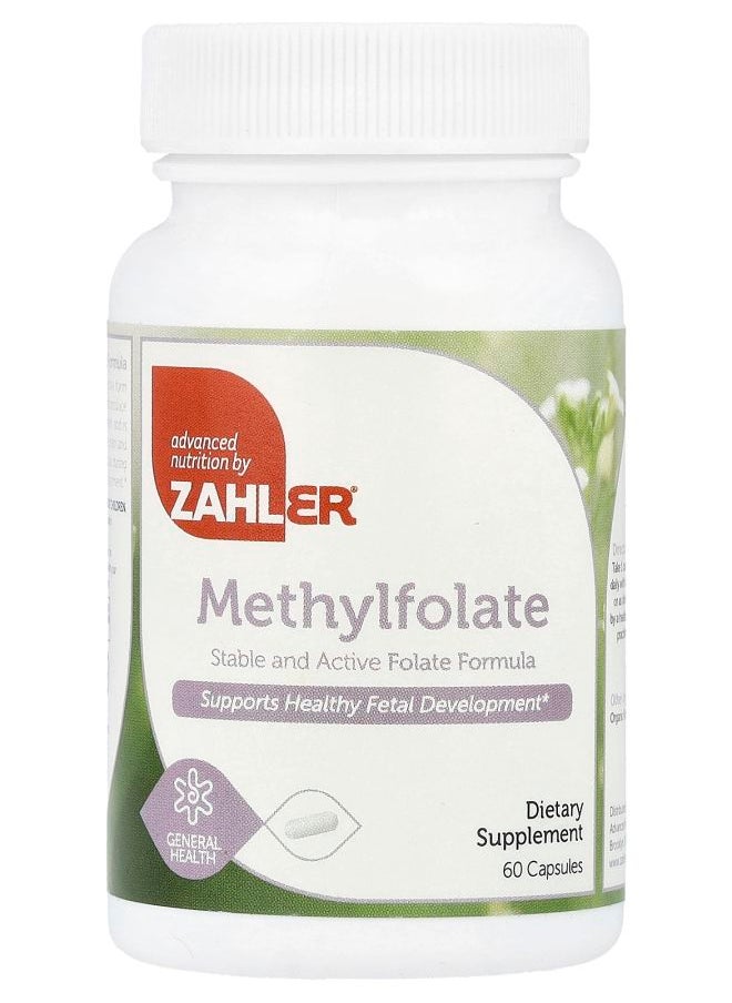 Zahler Methylfolate 60 Capsules 