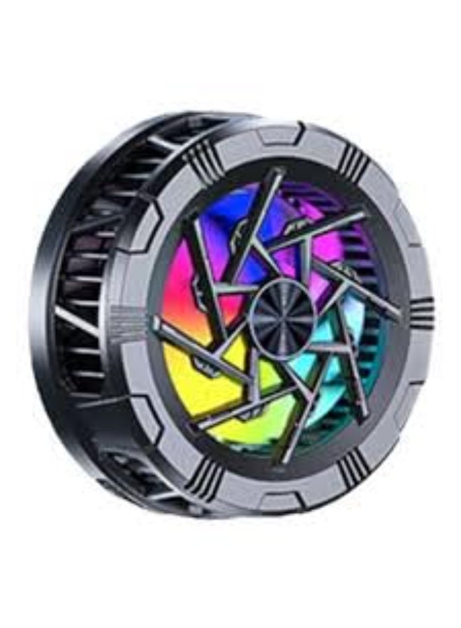 مبرد موبايل AL-11، مبرد موبايل للالعاب مع شاشة رقمية، مروحة تبريد عالمية للجوال، مروحة تبريد للالعاب للجوال، مناسب لمعظم الهواتف الذكية - Image 4