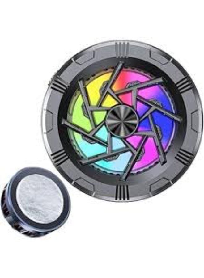 مبرد موبايل AL-11، مبرد موبايل للالعاب مع شاشة رقمية، مروحة تبريد عالمية للجوال، مروحة تبريد للالعاب للجوال، مناسب لمعظم الهواتف الذكية - Image 5