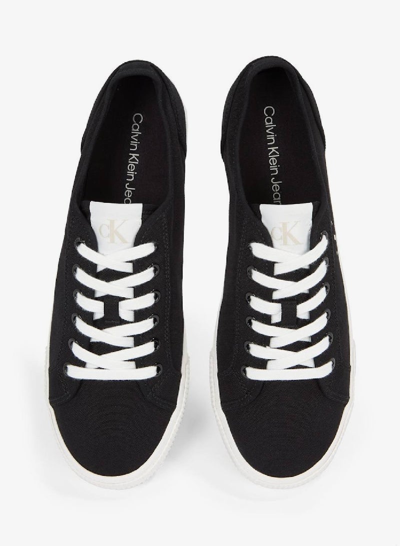 كالفن كلاين جينز حذاء سنيكرز كانفاس إيسنشال - Image 4