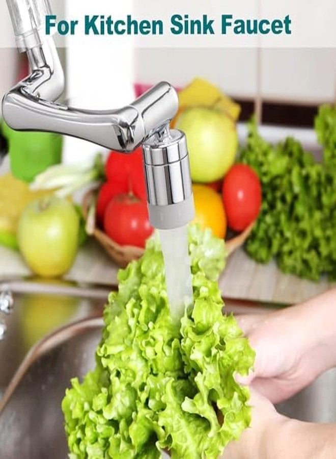 SHREE HANS CREATION 1080° Rotating Swivel Faucet Tap Extension 2 Modes Water Faucet, Adjustable Head Nozzle Adapter Splash-Proof Hose Aerator Filter Extender Sprayer for Kitchen, Bathroom, - Image 4
