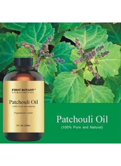 First Botany 100% Pure Patchouli Essential Oil - Premium Patchouli Oil for Aromatherapy, Massage, Topical & Household Uses - 1 fl oz (Patchouli)  - Image 2