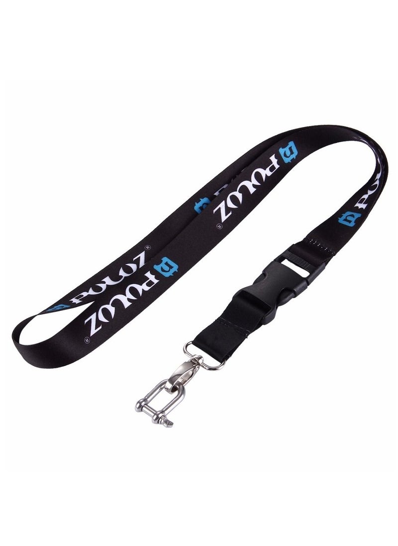 PULUZ - Long Neck Strap Lanyard Sling 60cm Detachable for GoPro Hero11 Black / HERO10 Black / HERO9 Black /HERO8 / HERO7 /5 Session /4 Session /4 /3+ /3 /2 /1 / Max, DJI OSMO Action & Other Action Cameras - Image 1