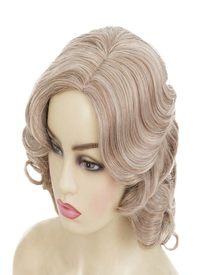 Dai Cloud Blonde 1920s Wig for Women Long Finger Wave Party Hair Synthetic Full Vintage Blonde Wigs for Womens Lady Cosplay Costume Fancy Dress Flapper Wig - Image 5