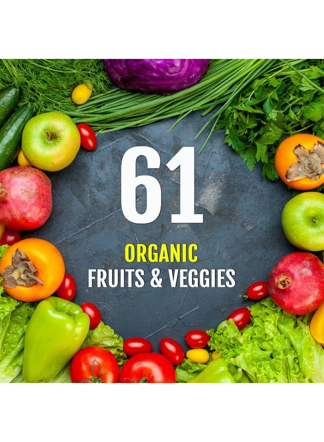 UpNourish Organic Fruits and Veggies Supplement - Support Diet Balance, Body Cleanse & Energy - 480 Fruits and Super Greens Capsules from Nature - Fruit and Vegetable Supplements for Adults & Kids - Image 4