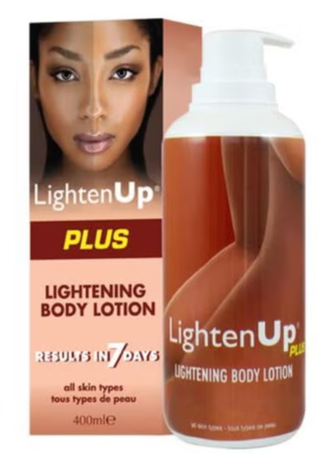 Lighten Up Plus Body Whitening Lotion 400ml