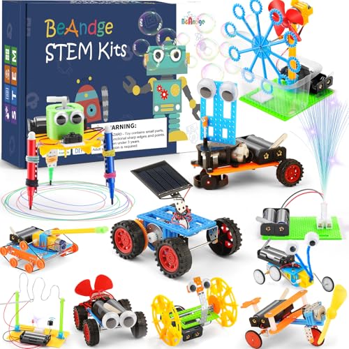 BeAndge 11 Set STEM Science Kit for Kids Ages 814 Engineering Physics Robot Building Science Experiments Robotics STEM Toys for Ages 813 Year Olds Boys Girls - Image 1