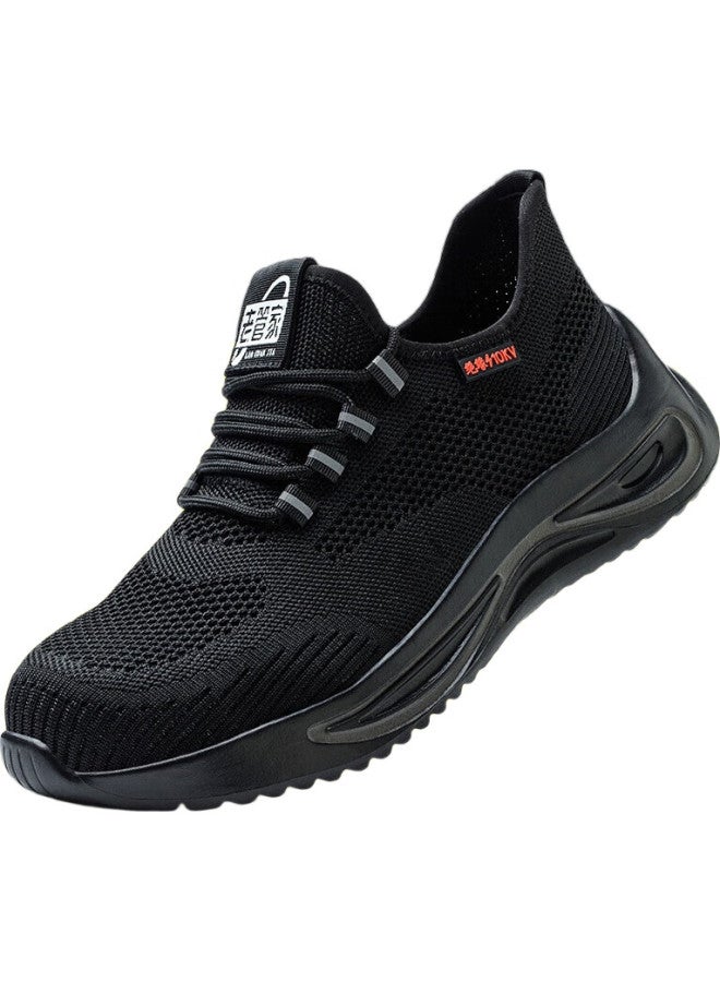 Old housekeeper Laoguanjia Safety Shoes For Men, Summer Breathable, Steel Toe, Electrician Insulated 10Kv, Lightweight Work Site Functional Shoes, Size 40 - Image 3