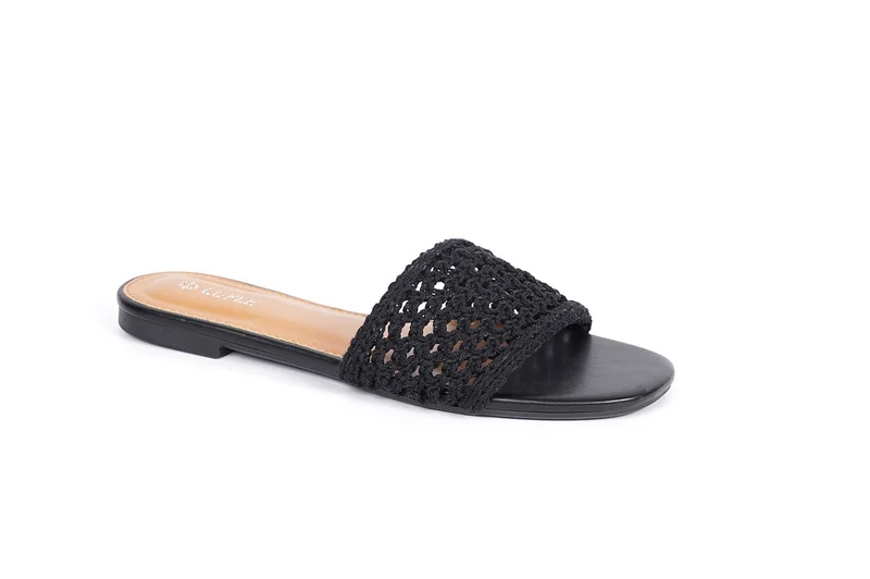 كابلي صندل نسائي مسطح يجمع بين الأناقة والراحة