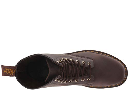 Dr Martens Dr. Martens Unisex 1460 Crazy Horse Leather 8 Eye Boot, Dark Brown, 5 Women/4 Men - Image 2