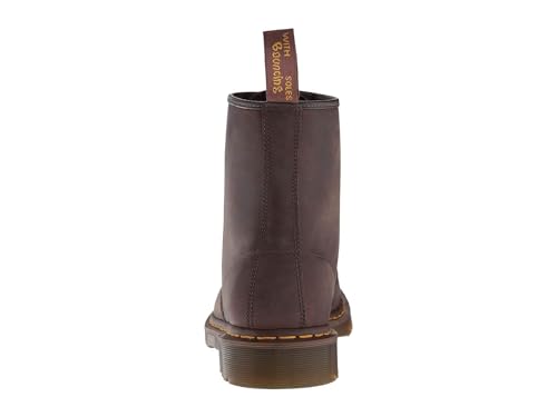 Dr Martens Dr. Martens Unisex 1460 Crazy Horse Leather 8 Eye Boot, Dark Brown, 5 Women/4 Men - Image 4