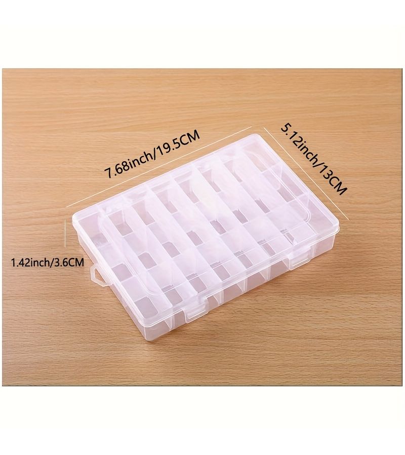 63V 100V Calibration Square Correction Capacitor Box 24 Grids 101J 102 104 105 222 223 472 473 474J 225J - Image 3