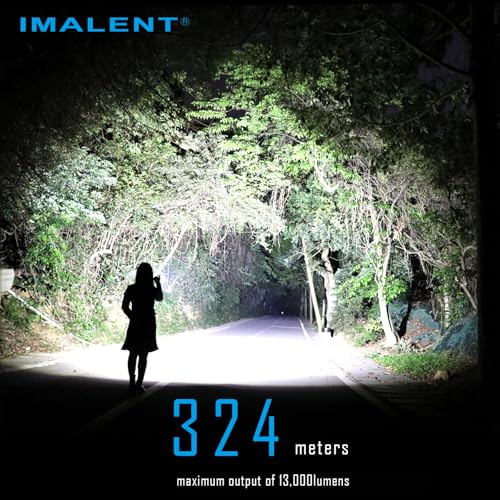 IMALENT MS03 Rechargeable EDC Flashlight, Compact 13000 Lumens LED Flashlight with USB-C Charging, High Output Pocket Flashlight for Outdoor Camping Emergency and Everyday Carry (Warm Light) - Image 4