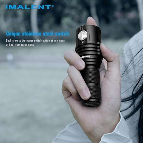 IMALENT MS03 Rechargeable EDC Flashlight, Compact 13000 Lumens LED Flashlight with USB-C Charging, High Output Pocket Flashlight for Outdoor Camping Emergency and Everyday Carry (Warm Light) - Image 5