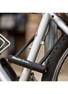 Master Lock Master Lock 8170D U Lock Bike Lock With Key  1 Pack  6 1 8 In. Wide  Black  6-1 8 Inch U-Lock  - Image 2