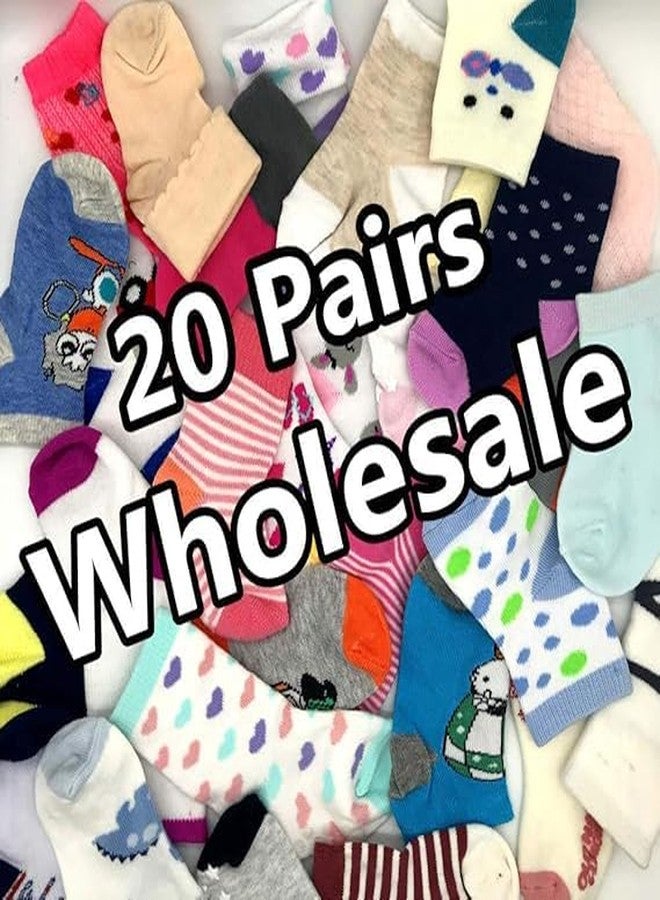 CUTEABLY Anti-Skid Dotted Socks for Girls and Boys, Pack of 20 (12-24 Months) - Image 2