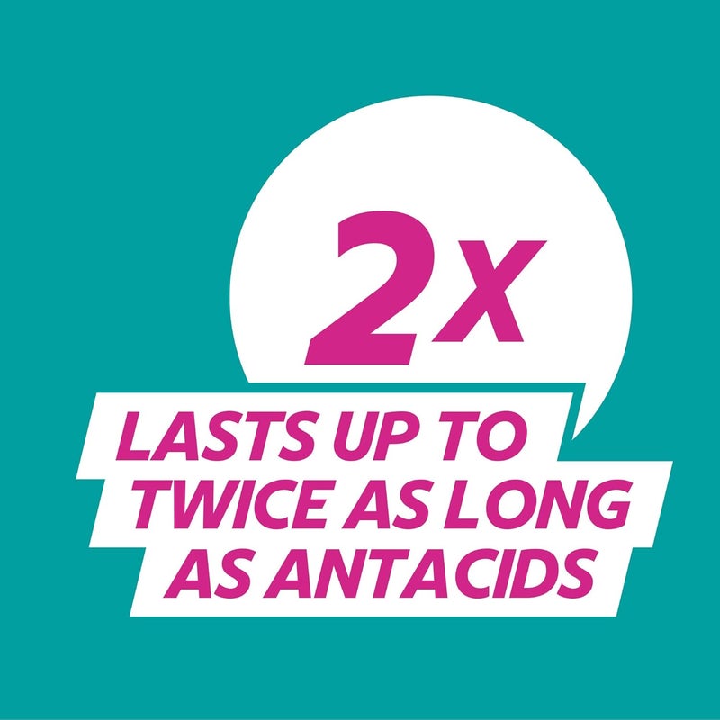 GAVISCON أقراص جافيسكون مزدوجة العمل للحموضة وعسر الهضم بنكهة النعناع 24 حبة - Image 3