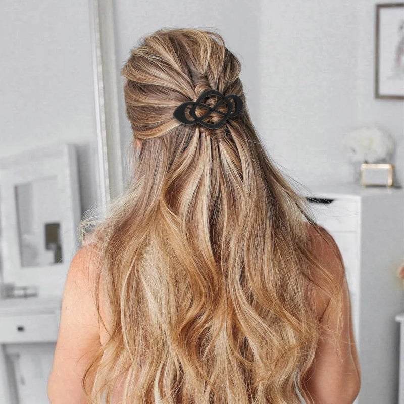 Amariver Hair Barrettes for Women 4packs Hair Clips French Barrette Stylish Accessories for Women Girls - Image 5