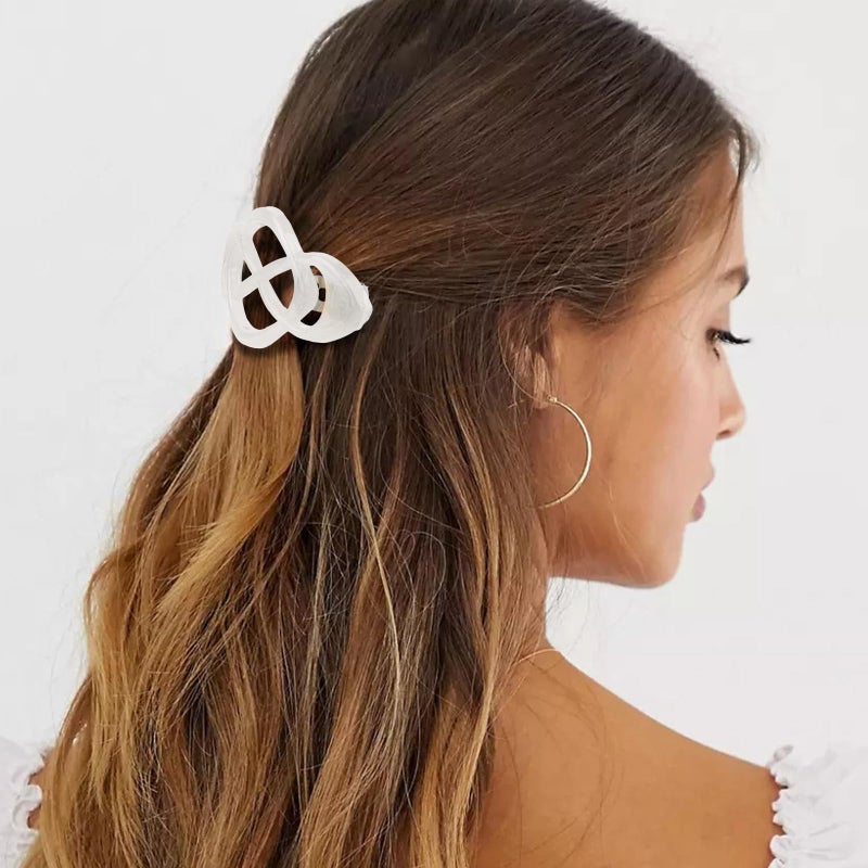 Amariver Hair Barrettes for Women 4packs Hair Clips French Barrette Stylish Accessories for Women Girls - Image 4