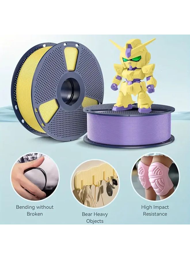 SUNLU PLA Meta 3D Printer Filament 1.75mm Mint Green 1kg Spool Tough Precision Control - Image 4