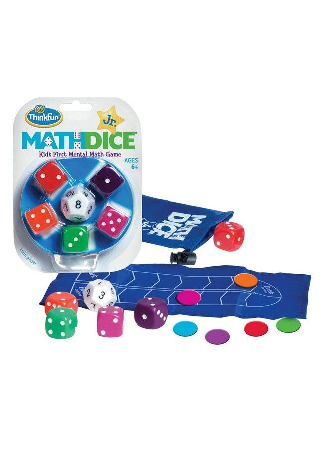 Think Fun Math Dice Junior Game For Boys And Girls Age 6 And Up Teachers Favorite And Toy Of The Year Nominee  - Image 4