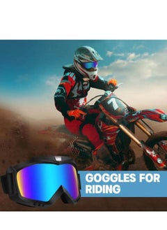 KASTWAVE Dirt Bike Goggles Motorcycle ATV Riding Ski Windproof Glasses Racing Helmet for Adults Men Women Youth Kids 2 Pack  - Image 3