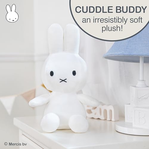 KIDS PREFERRED Miffy Plush Toy, 14 Inch Sitting Dutch Bunny Plush by Dick Bruna, Soft Boa Rabbit Bunny Stuffed Animal Plushie Doll for Girls and Boys - Image 4