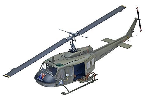 Revell مجموعة نموذج طائرة هليكوبتر ريفيل UH-1D هيوي غن شيب - Image 1