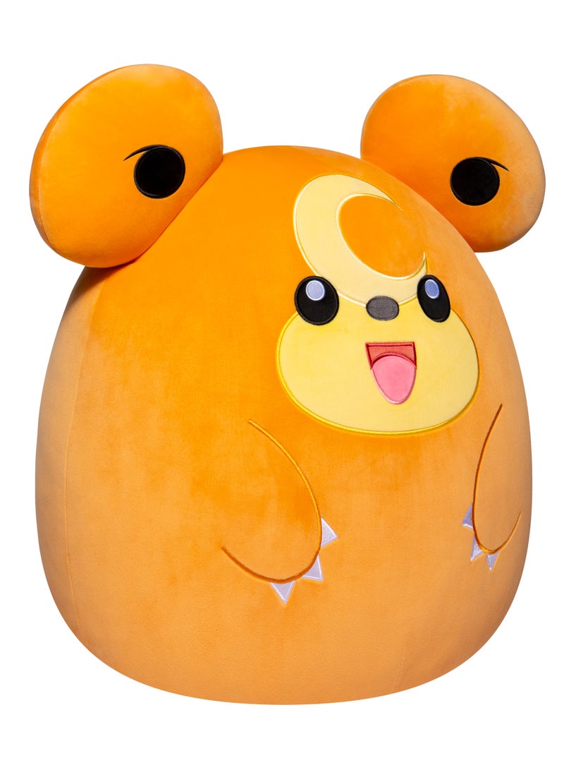 Pokemon Pokemon Squishmallow Teddiursa 14-Inches | Plush Toy | Soft Toy | Perfect Gift for Kids & Adults  - Image 2