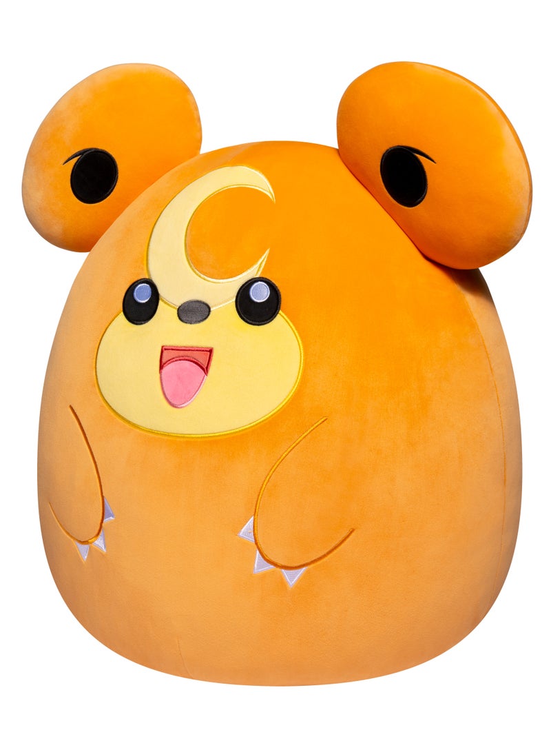 Pokemon Pokemon Squishmallow Teddiursa 14-Inches | Plush Toy | Soft Toy | Perfect Gift for Kids & Adults  - Image 3