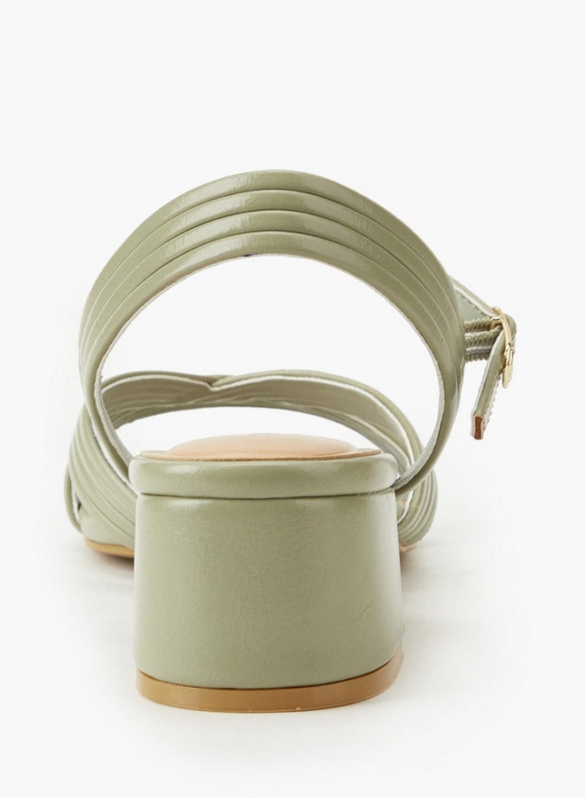 Celeste Women Block Heel Strap Sandals - Image 5