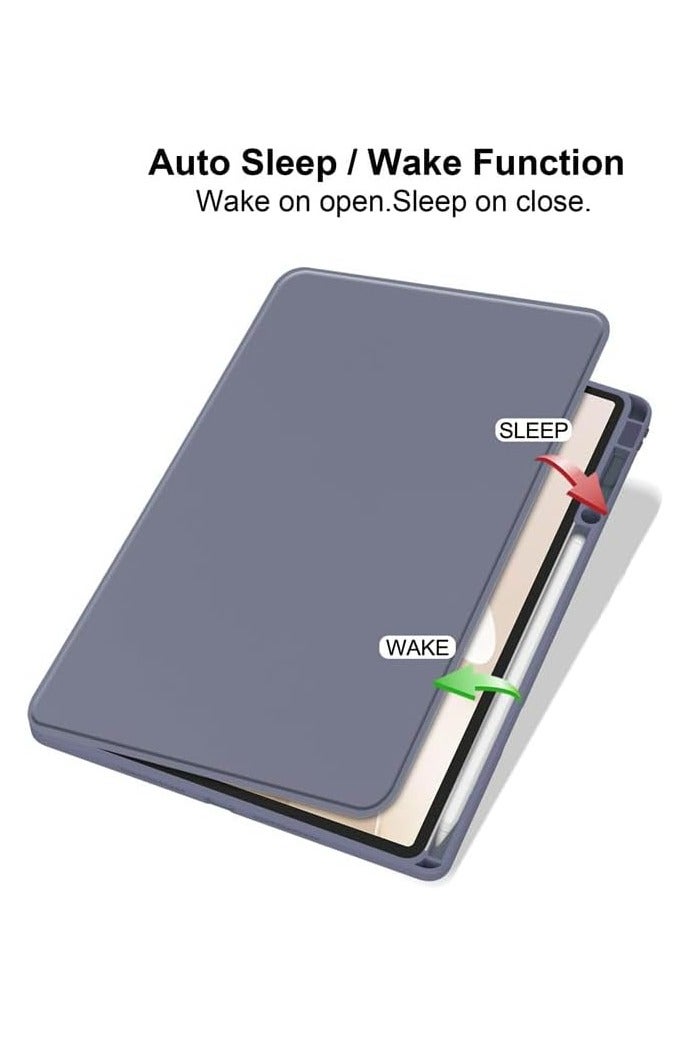 VKL Compatible with Honor Pad GT 2 Pro 12.5 inch 2025 Case with Pen Holder, 360 Degree Swivel Stand Folio Flip Smart Tablet Cover with Auto Sleep/Wake (Lavender Purple) - Image 2