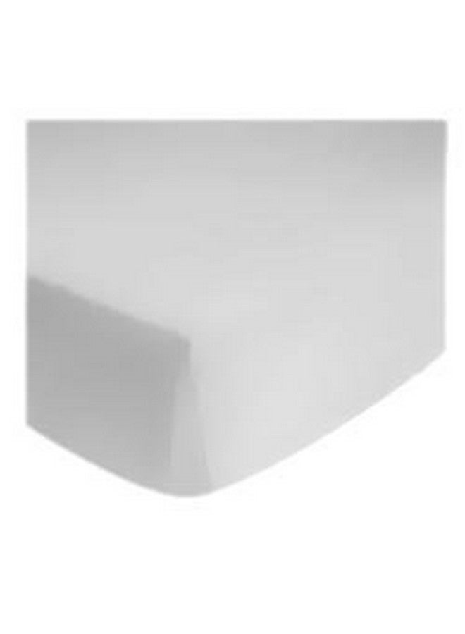 SHEETWORLD.COM SheetWorld Fitted Cradle Sheet - Silver Grey Jersey Knit - Solid Colors - Image 1