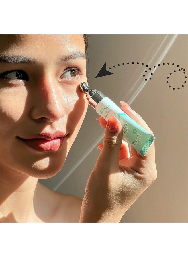 لونا هلام عناية العين، هلام قشدة العين، هيدرايت الجلد، تقليل مظهر النفخ والخطوط الجميلة، تلاشي الدوائر المظلمة، إزاحة النقاب عن المزيد من قوة النظر منطقة العين، قشدة العين، 10 جم - Image 5