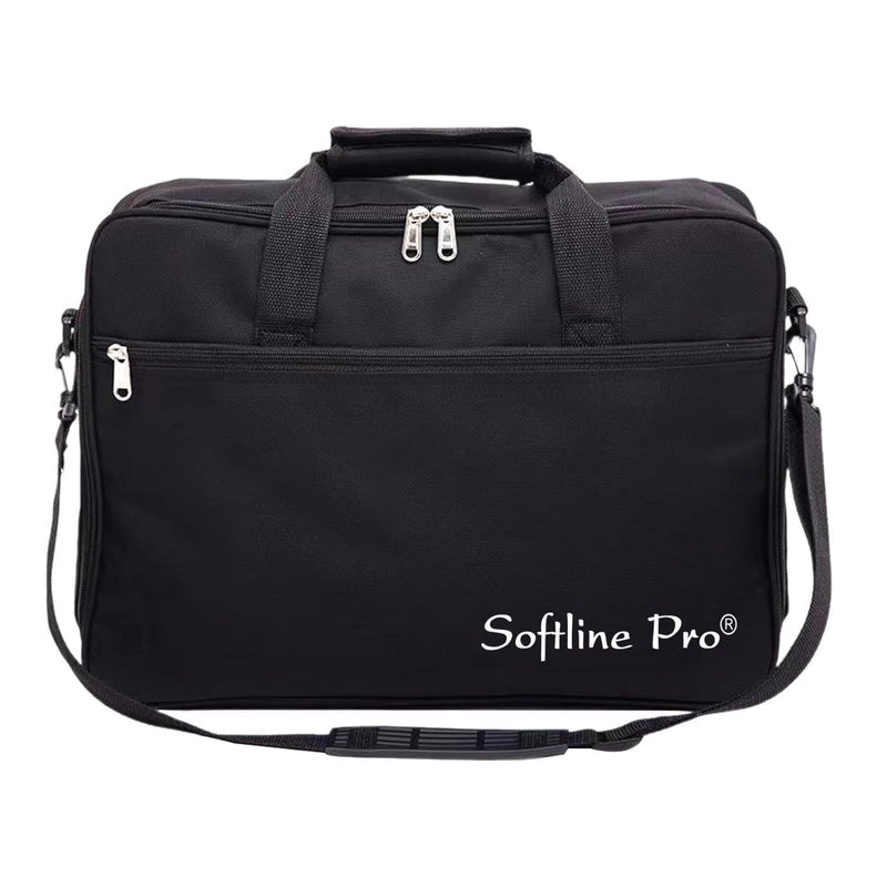 Softline Pro Double Bass Drum Pedal Soft Carry Case, 10mm Padded with Shoulder Strap (SP DBDP-B) - Image 1