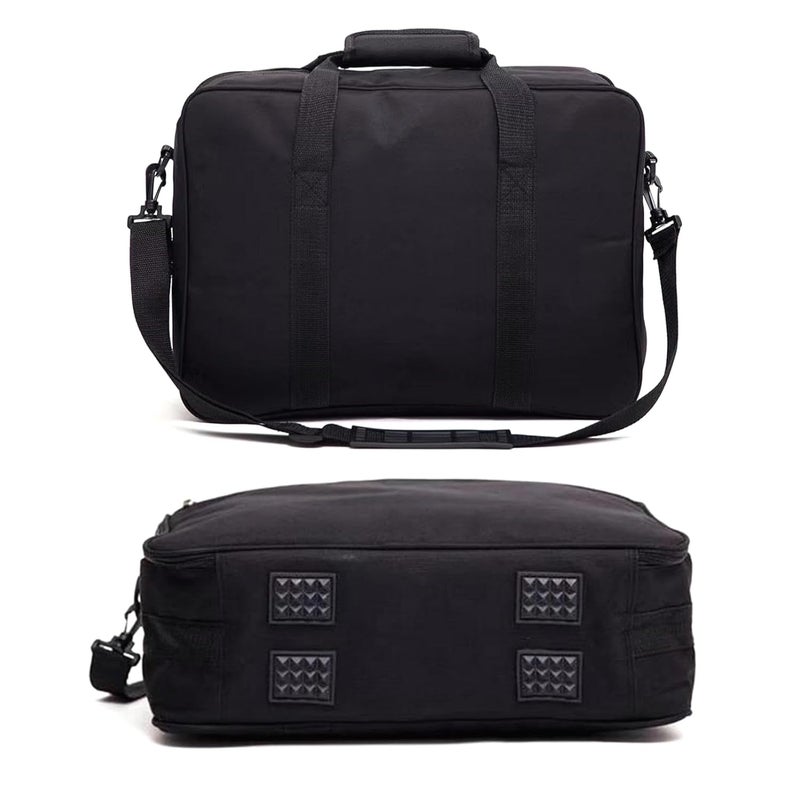 Softline Pro Double Bass Drum Pedal Soft Carry Case, 10mm Padded with Shoulder Strap (SP DBDP-B) - Image 3