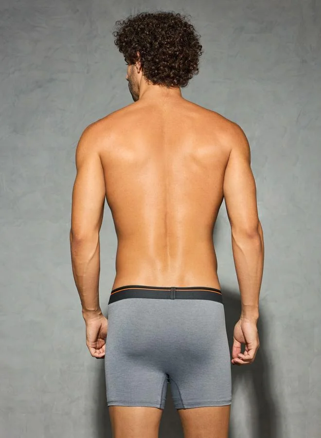 Technosport Technosport Men Solid Trunk with ELASTO LITE
