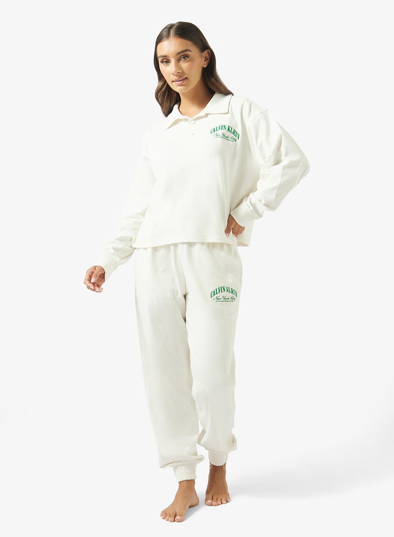 CALVIN KLEIN Cuffed Leg Jersey Pyjama Bottoms - Image 2