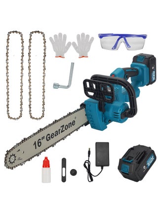 21V-4.0Ah-16inch Cordless Portable Electric Chainsaw, Dual Lithium Battery Driven Lithium Electric Chainsaw-Blue - pzsku/ZC43264BB3BC26065CF72Z/45/_/1738916240/b9a92bc7-7fa5-499e-9f71-ca35bb0b7e4d