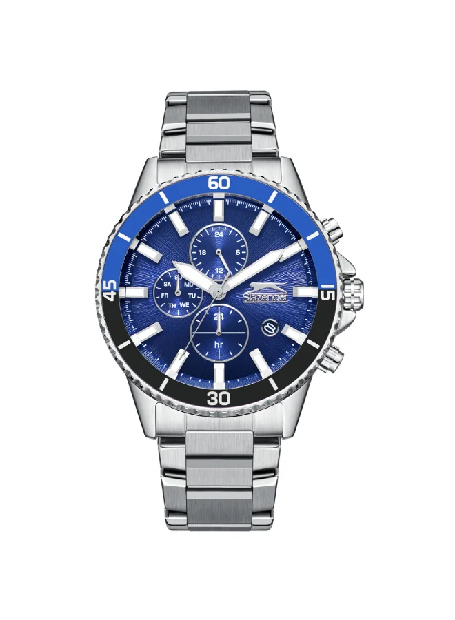 Slazenger Men's Metal Multi Function Watch SL.9.2410.2.05 - 44 mm