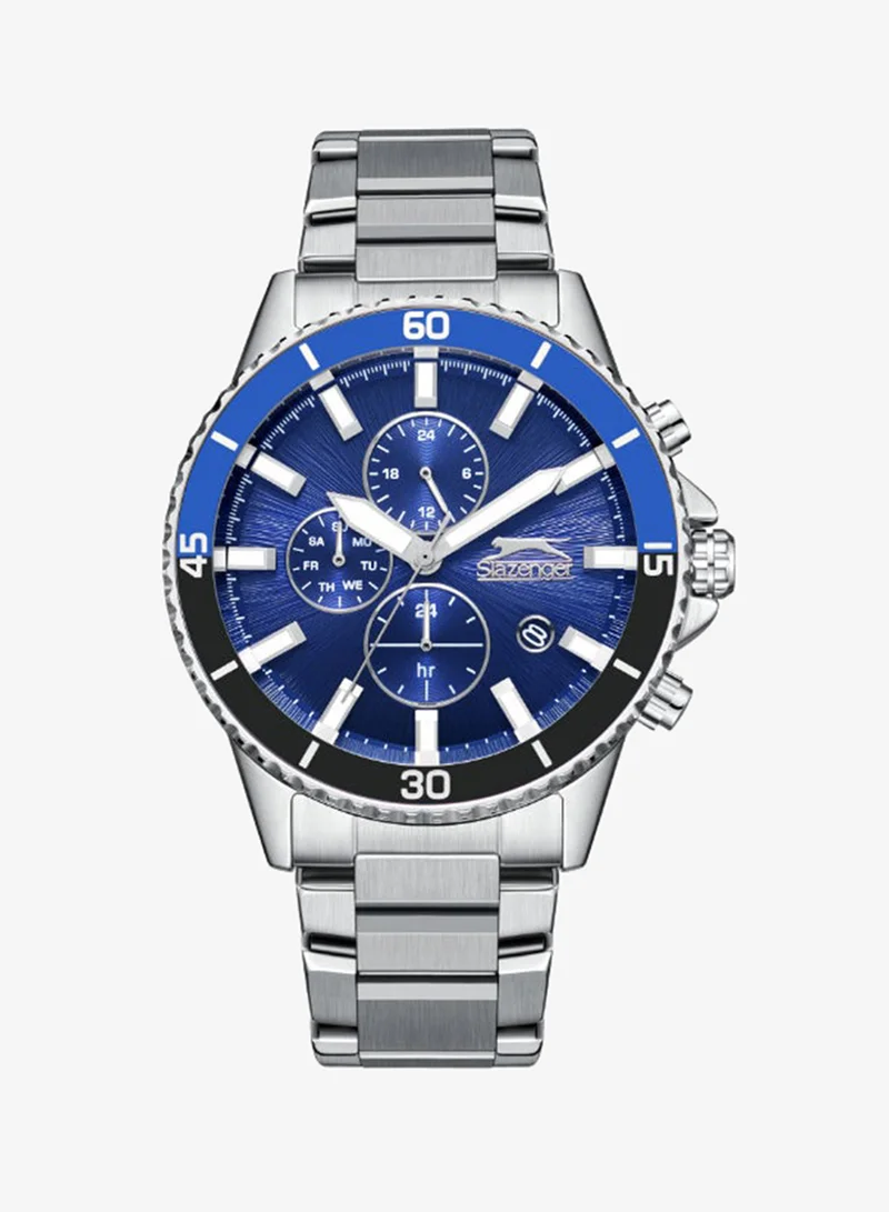 Slazenger Men's Metal Multi Function Watch SL.9.2410.2.05 - 44 mm