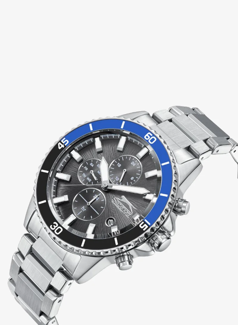 Slazenger Men's Metal Multi Function Watch SL.9.2410.2.05 - 44 mm